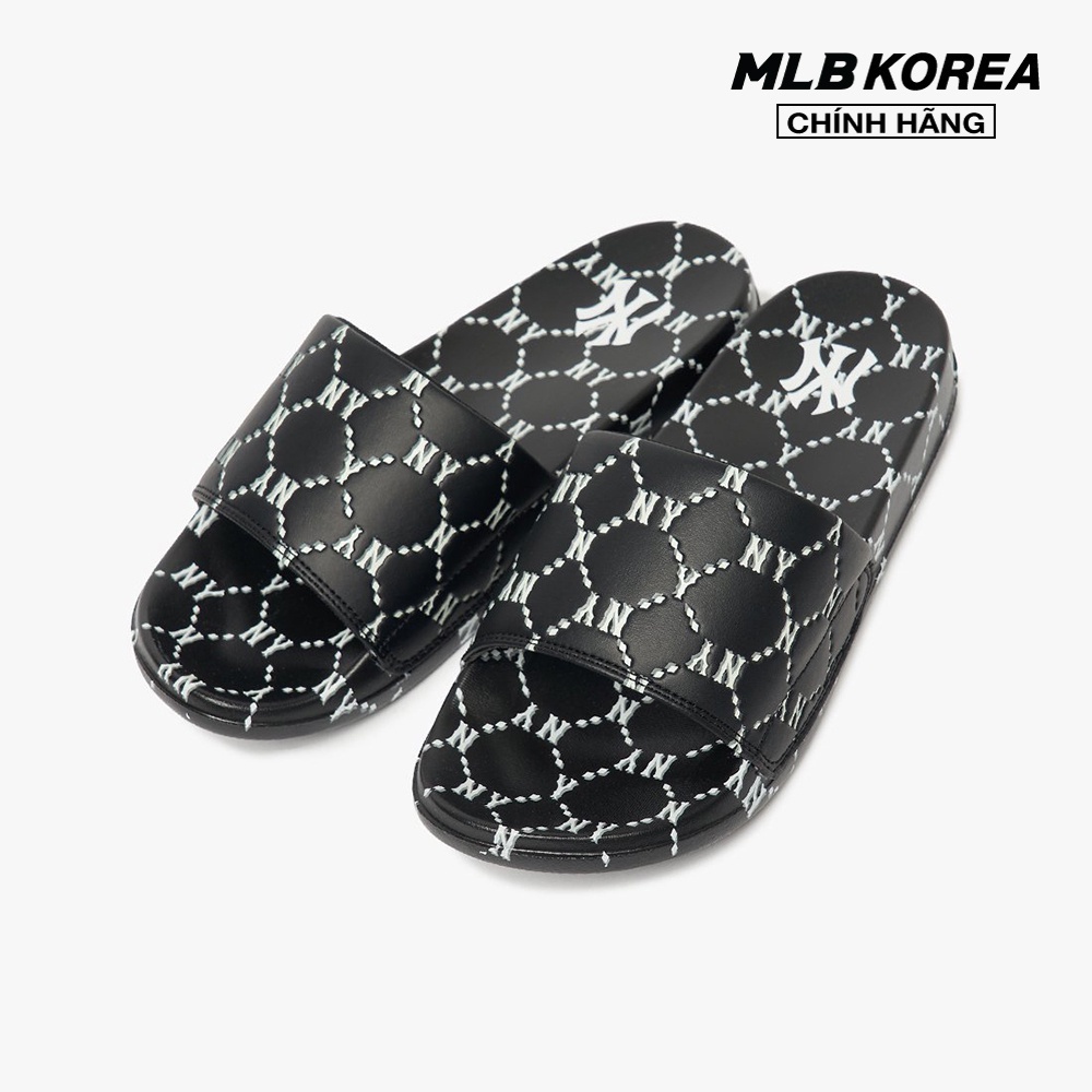 MLB - Dép quai ngang Mound Dia Monogram 3ALPAD123-50BKS