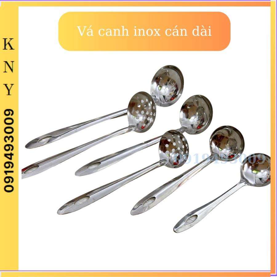 VÁ CANH INOX CÁN DÀI NHÀ BẾP SIÊU RẺ - VÁ LIỀN VÁ LỖ TIỆN LỢI CHO HÀNG QUÁN ĂN KNY