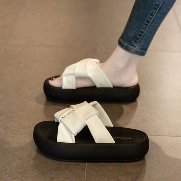 Giày Sandal Đế Dày Thời Trang Mùa Hè Dành Cho Nữ