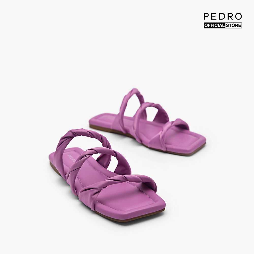 PEDRO - Giày sandals nữ quai xoắn mũi vuông Arch PW1-66680019-19