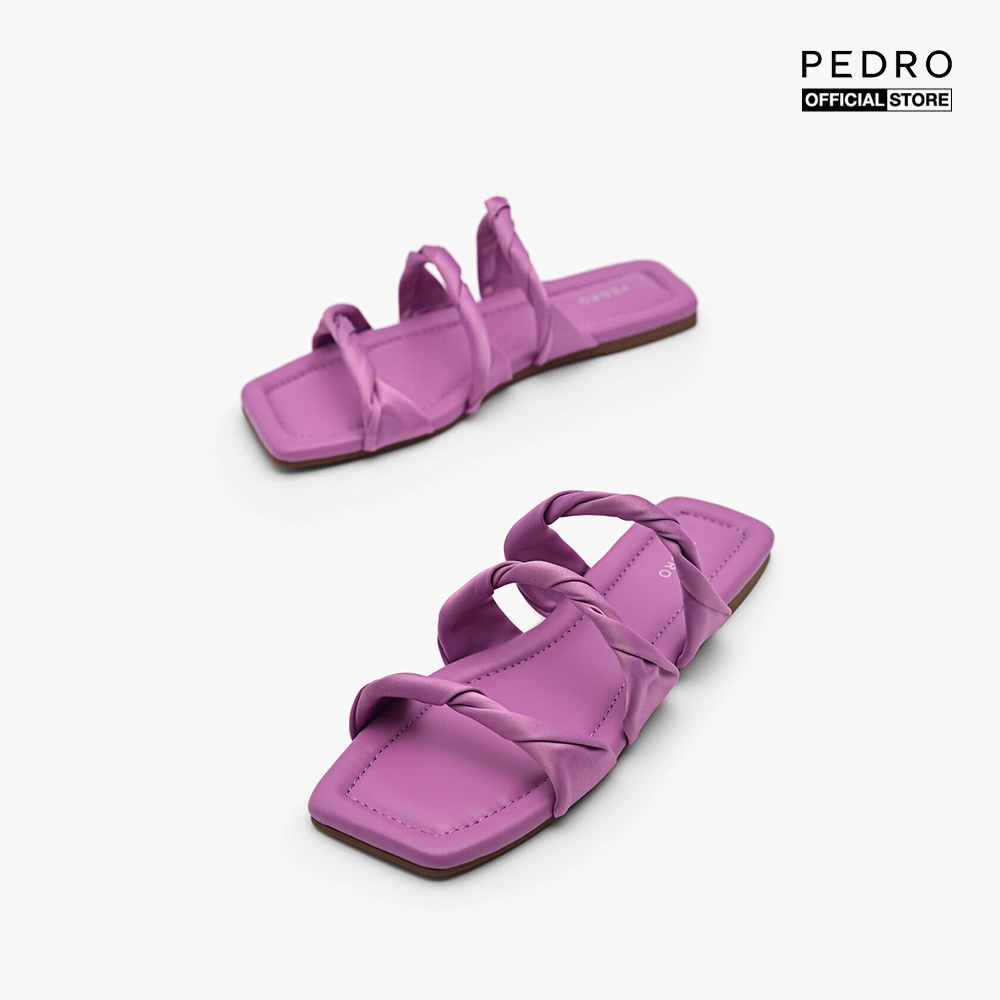 PEDRO - Giày sandals nữ quai xoắn mũi vuông Arch PW1-66680019-19