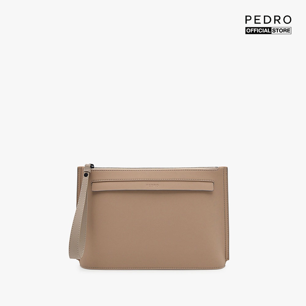 PEDRO - Clutch nam phom chữ nhật Synthetic Leather Clutch PM2-45210027-14