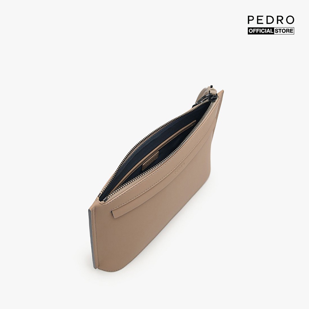 PEDRO - Clutch nam phom chữ nhật Synthetic Leather Clutch PM2-45210027-14