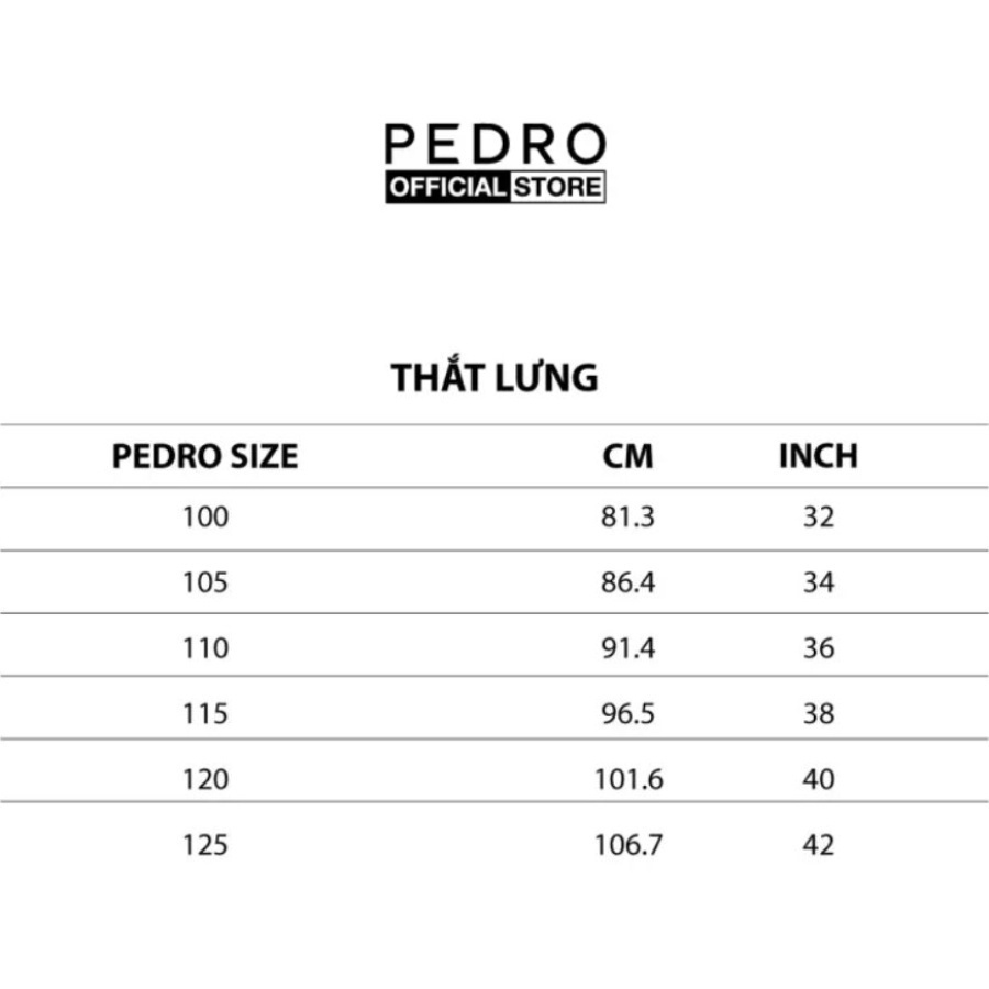 PEDRO - Thắt lưng nam bản vừa khóa kim loại thanh lịch PM3-15940189-01