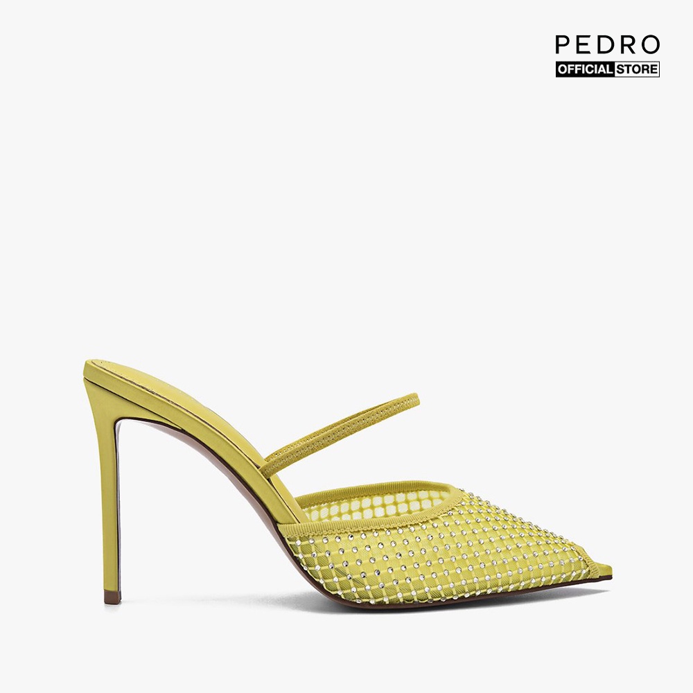 PEDRO - Giày cao gót nữ bít mũi đính đá phối quai thời trang PW1-26760041-23