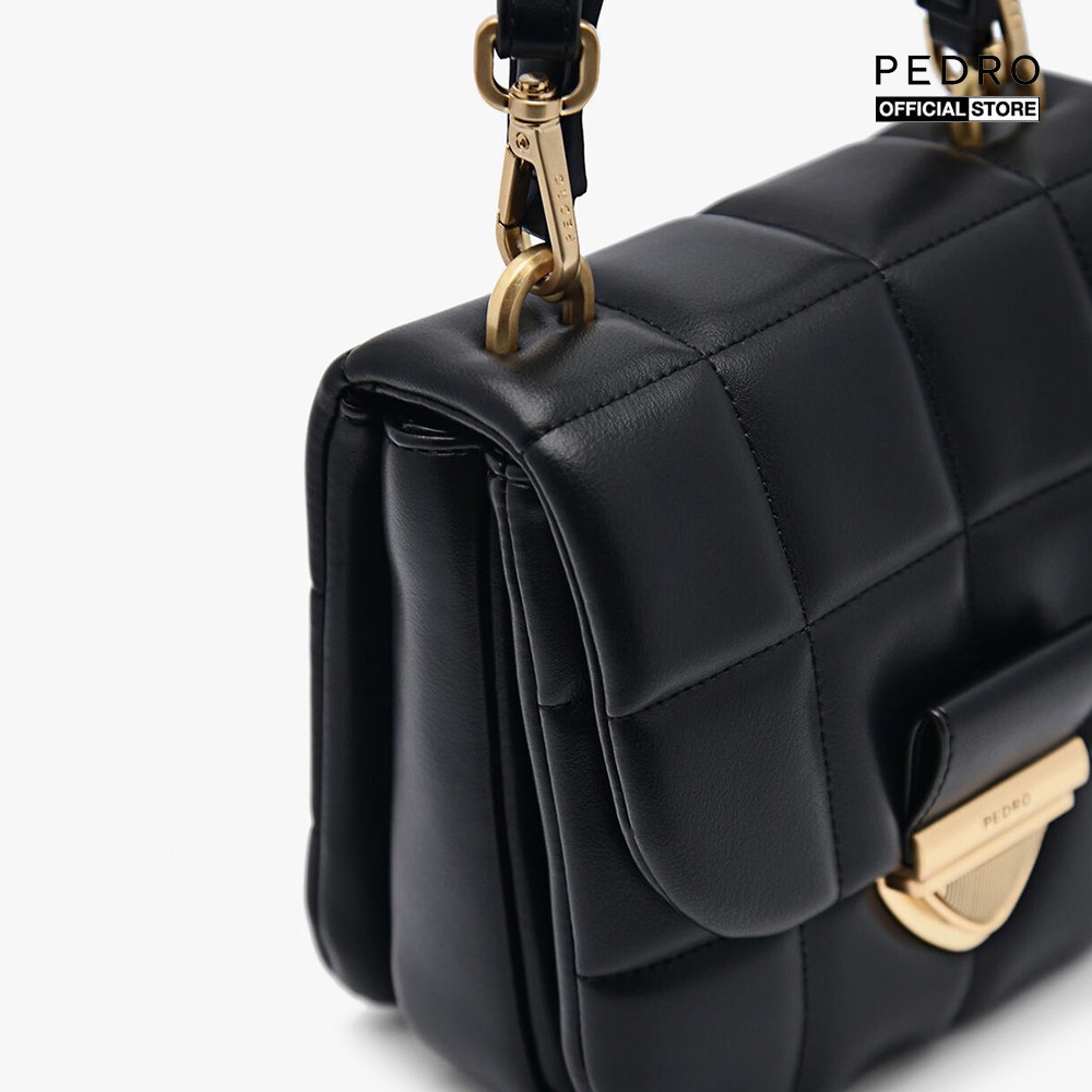 PEDRO - Túi đeo chéo nữ mini nắp gập Quilted PW2-75210144-01