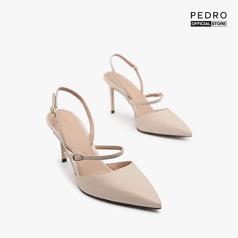 PEDRO - Giày cao gót nữ bít mũi Maia Leather Slingback PW1-26760001-35