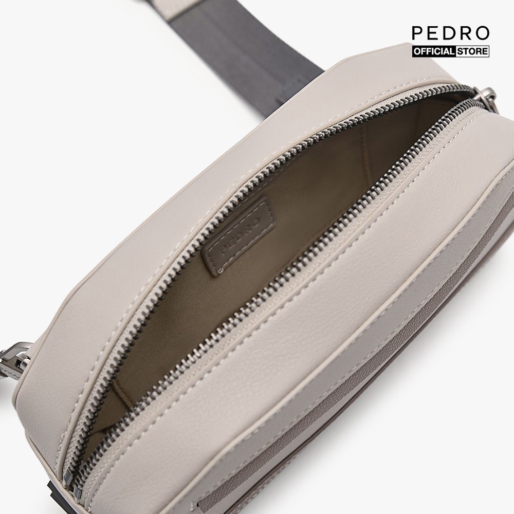 PEDRO - Túi đeo chéo nam phom chữ nhật Synthetic Leather Baguette PM2-25210210-41