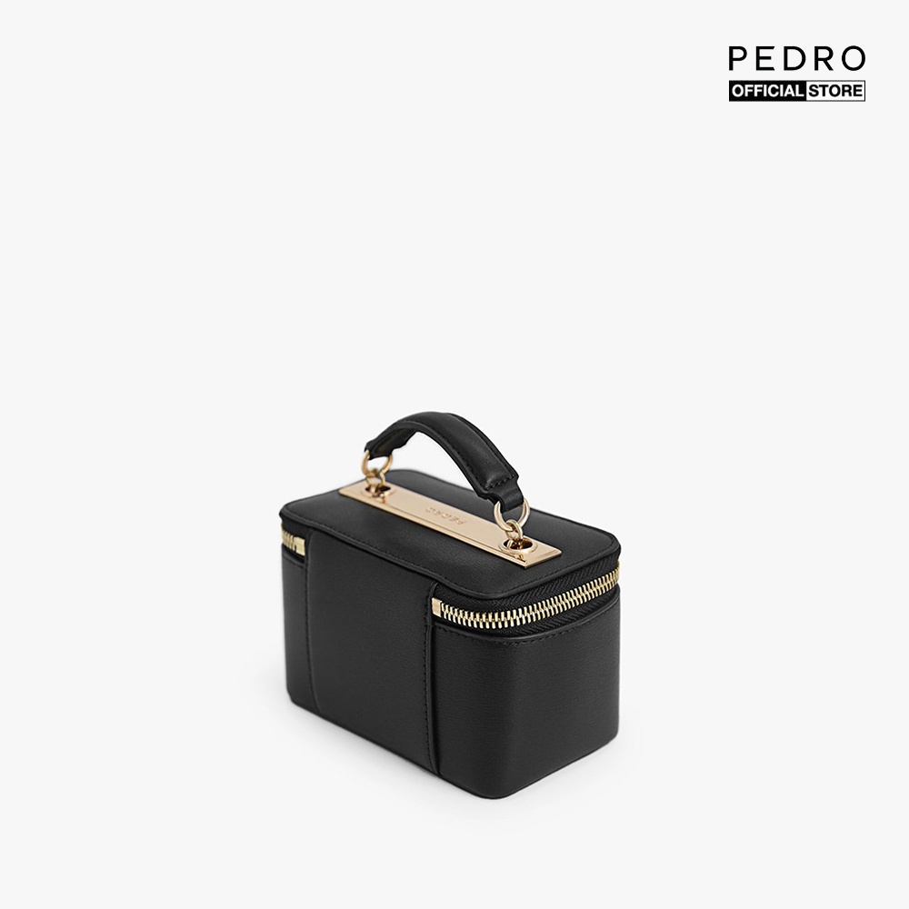 PEDRO - Túi xách nữ hình hộp chữ nhật Leather Mini Vanity PW4-66500011-01