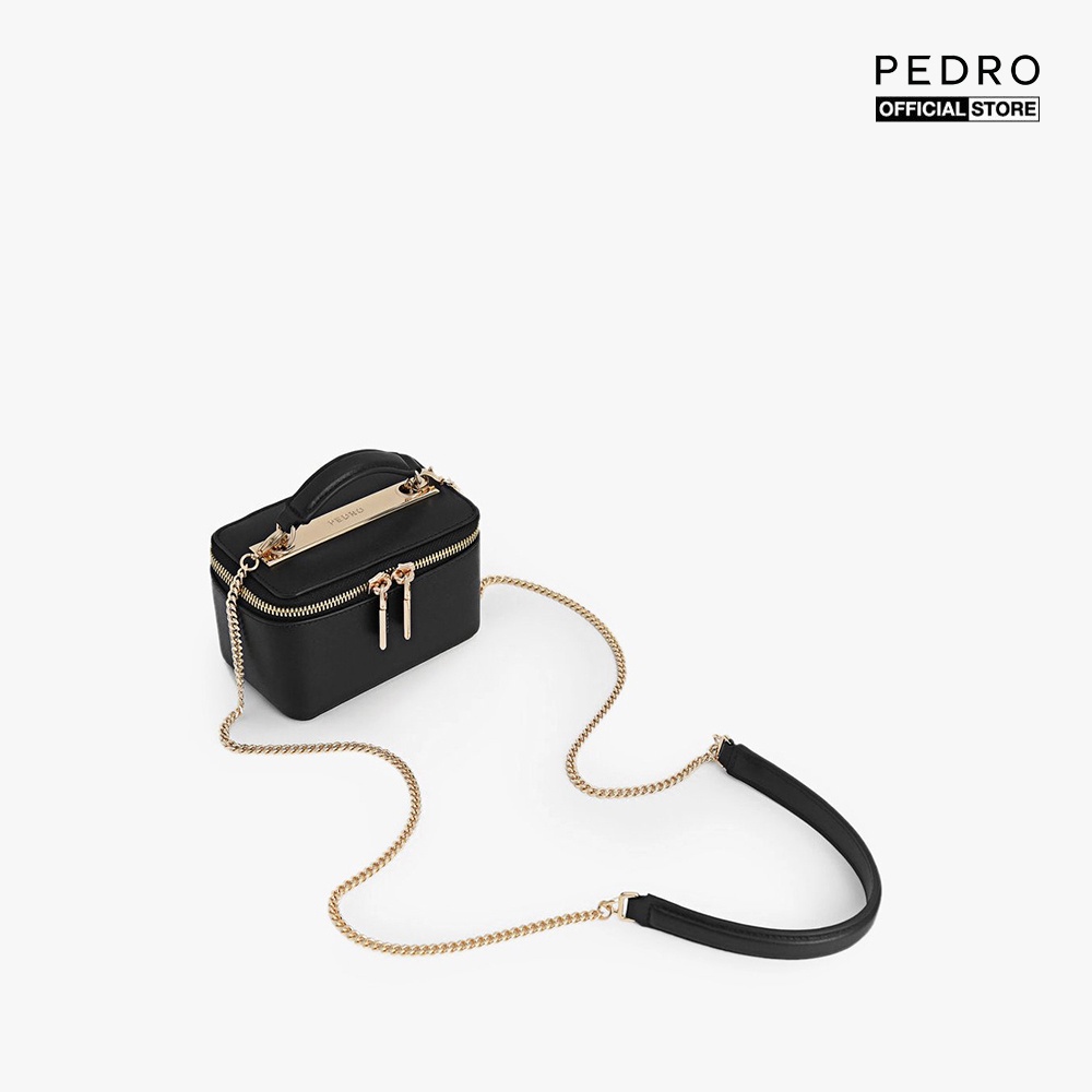 PEDRO - Túi xách nữ hình hộp chữ nhật Leather Mini Vanity PW4-66500011-01