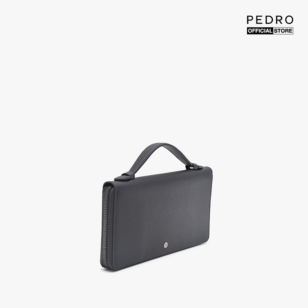 PEDRO - Ví nam cầm tay dáng dài phối zip hiện đại PM4-36500016-66