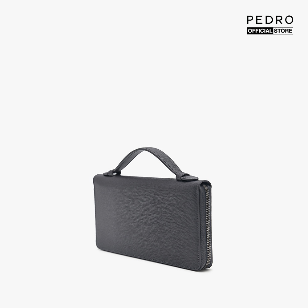 PEDRO - Ví nam cầm tay dáng dài phối zip hiện đại PM4-36500016-66