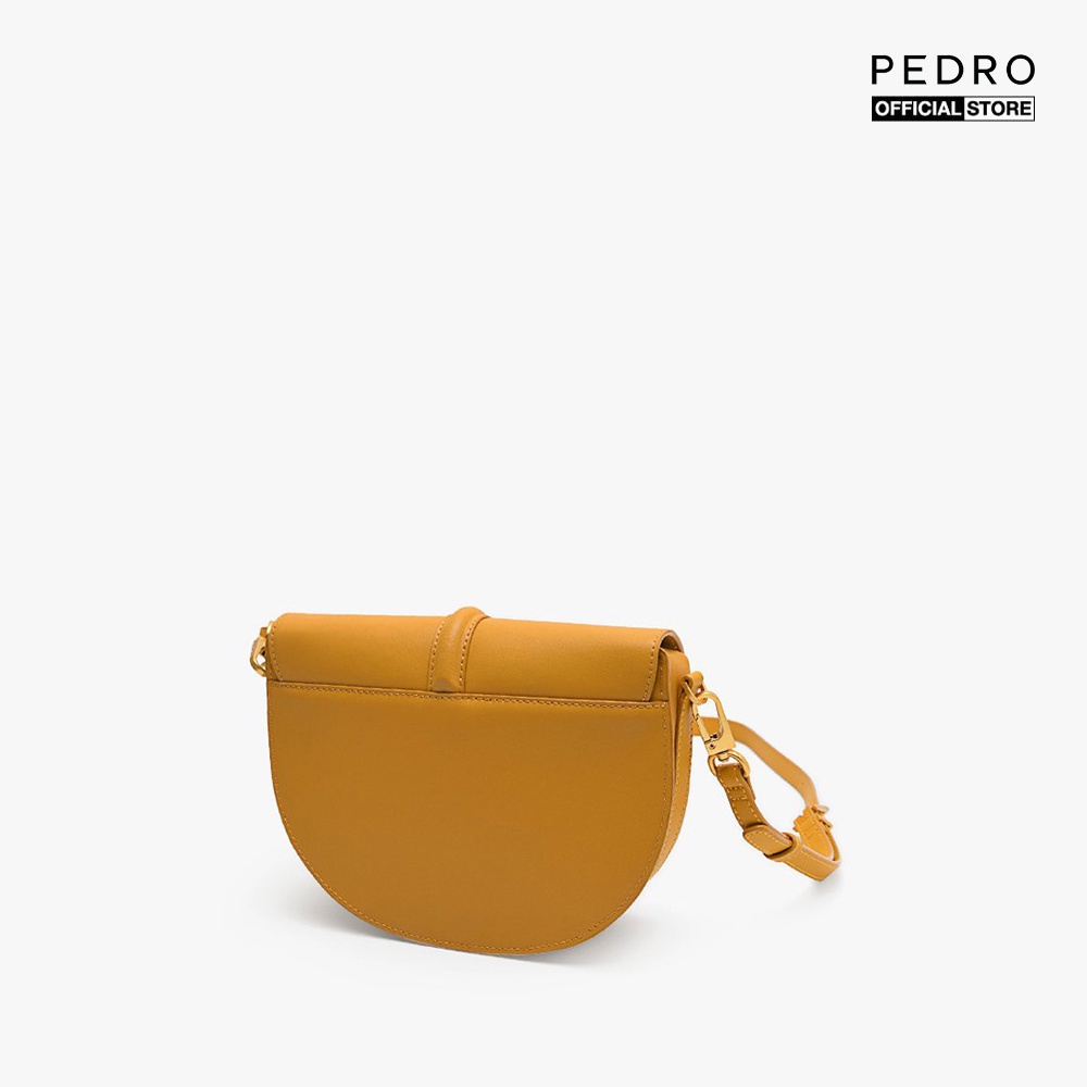 PEDRO - Túi đeo chéo hình bán nguyệt nắp gập hiện đại PW2-76610061-36