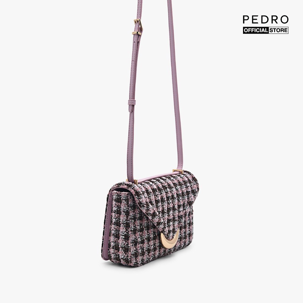 PEDRO - Túi đeo chéo nữ nắp gập phom chữ nhật Terrazo PW2-76610059-1-24