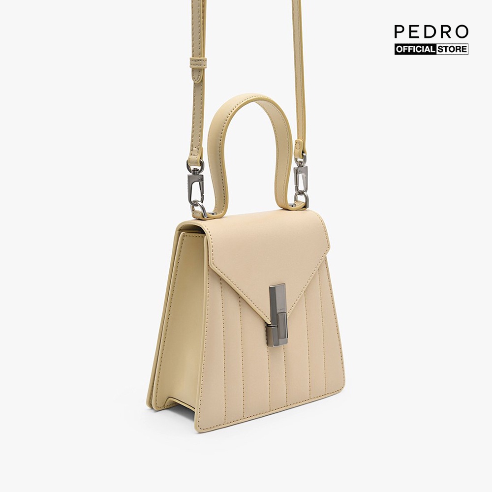 PEDRO - Túi xách nữ phom hình thang Margot Leather Panelled PW2-56610026-44