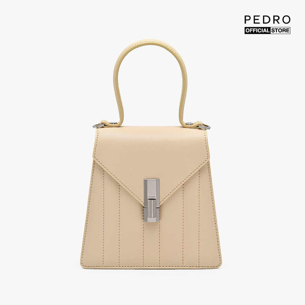 PEDRO - Túi xách nữ phom hình thang Margot Leather Panelled PW2-56610026-44