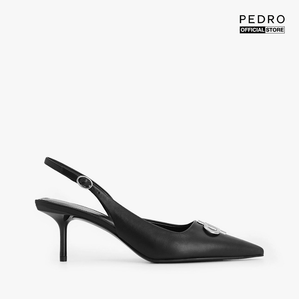 PEDRO - Giày cao gót nữ bít mũi Icon Leather Pointed PW1-26680024-01