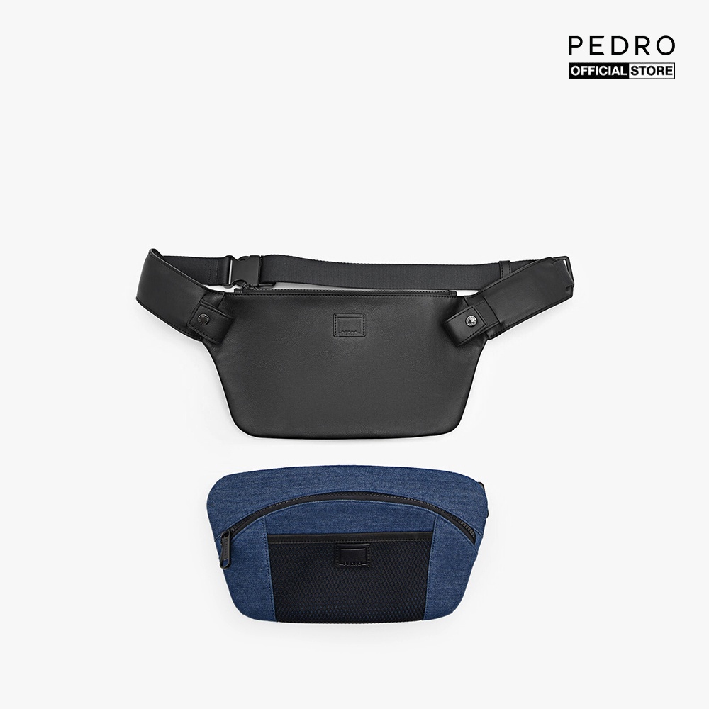 PEDRO - Túi đeo chéo nam hình thang Mesh Sling Pouch PM2-26320144-10