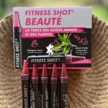 Trẻ hoá da mặt Purvitae Fitness Shot Beaute Collagen & Q10 .