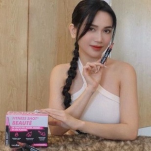 Trẻ hoá da mặt Purvitae Fitness Shot Beaute Collagen & Q10 .