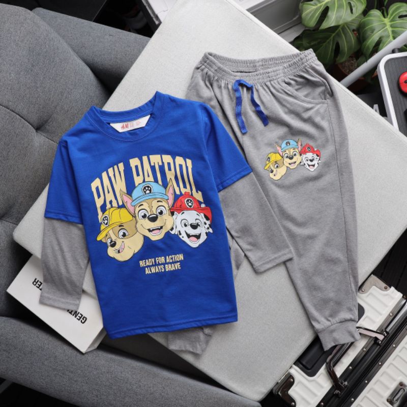 Bộ cotton size nhí bé trai 12-26kg
