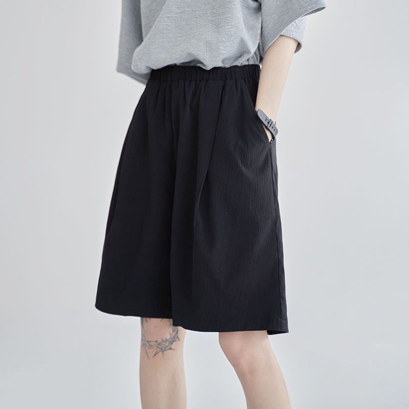 Jiashucheng Quần Short Thể Thao Dáng Rộng Mỏng Phong Cách Hàn Quốc Thời Trang Mùa Hè Hàng Mới Dành Cho Bạn Nữ