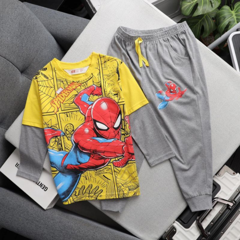 Bộ cotton size nhí bé trai 12-26kg