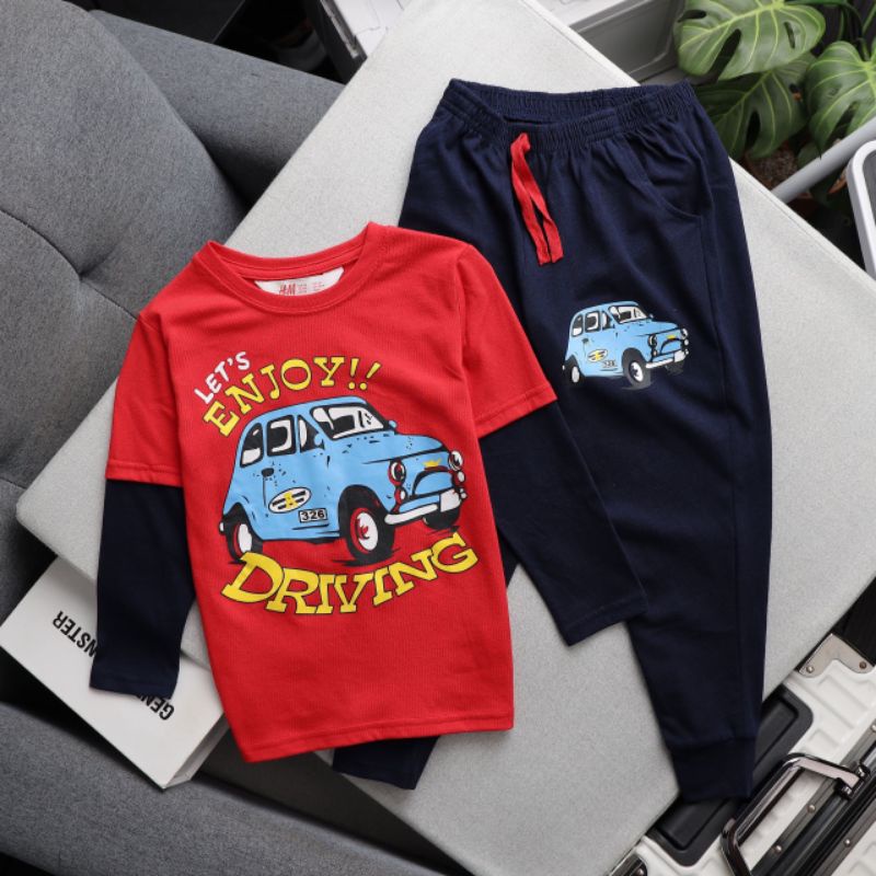 Bộ cotton size nhí bé trai 12-26kg
