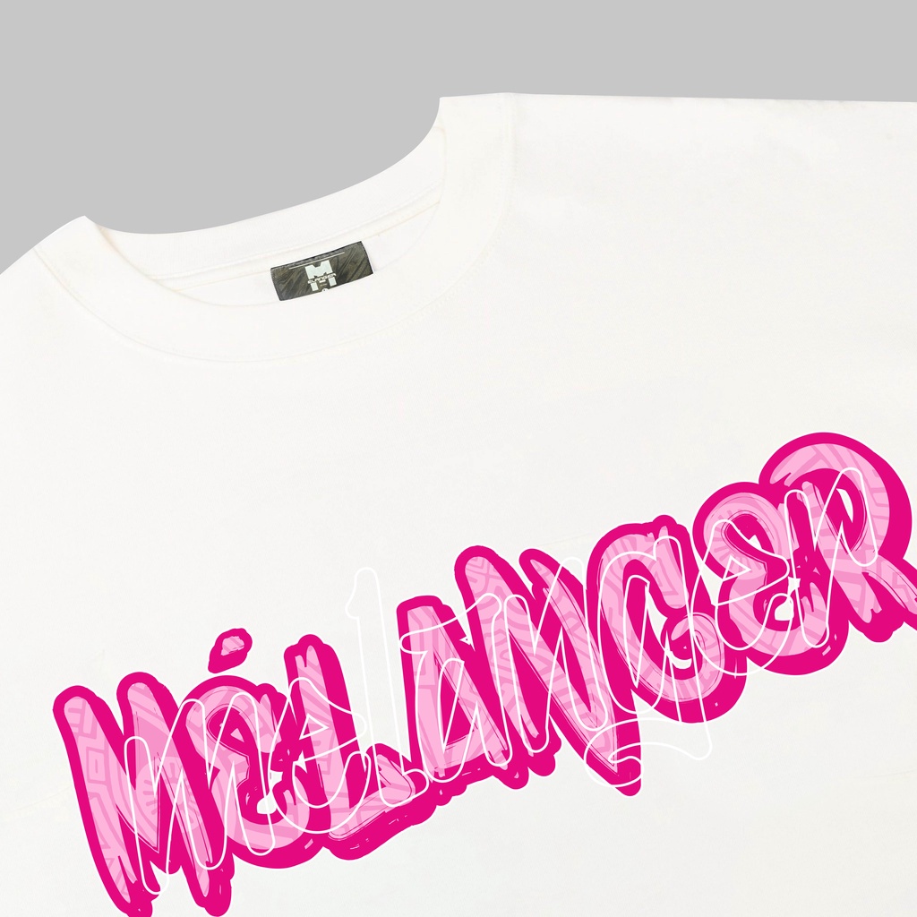 Áo thun tay lỡ Nam,Nữ Mélanger Maori oversize cotton, cổ bo tròn 240gsm thoáng mát