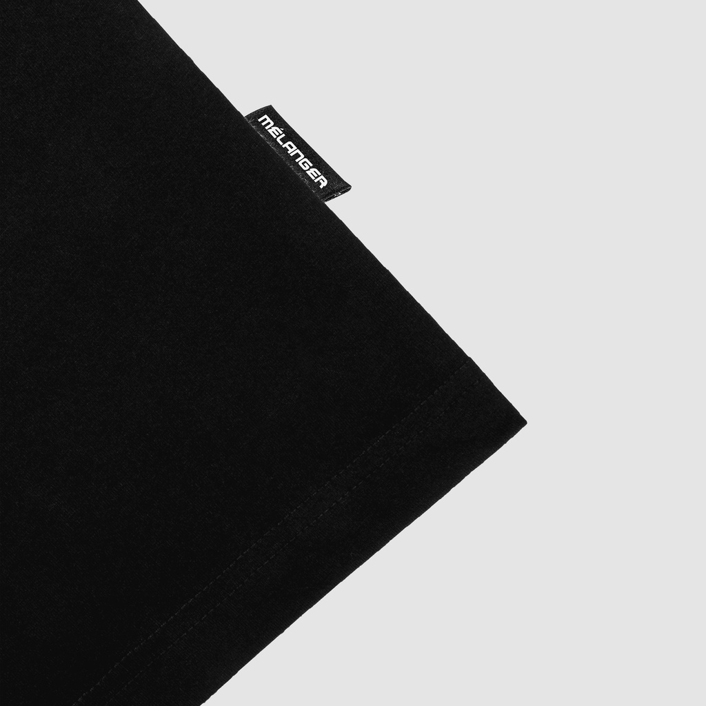 Áo thun tay lỡ Nam,Nữ Mélanger Monster Ins oversize cotton, cổ bo tròn 240gsm thoáng mát