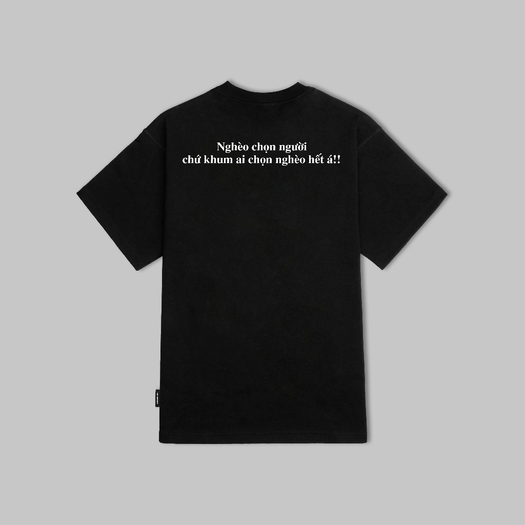 Áo thun tay lỡ Nam,Nữ Mélanger Hết Tiền oversize cotton, cổ bo tròn 240gsm thoáng mát