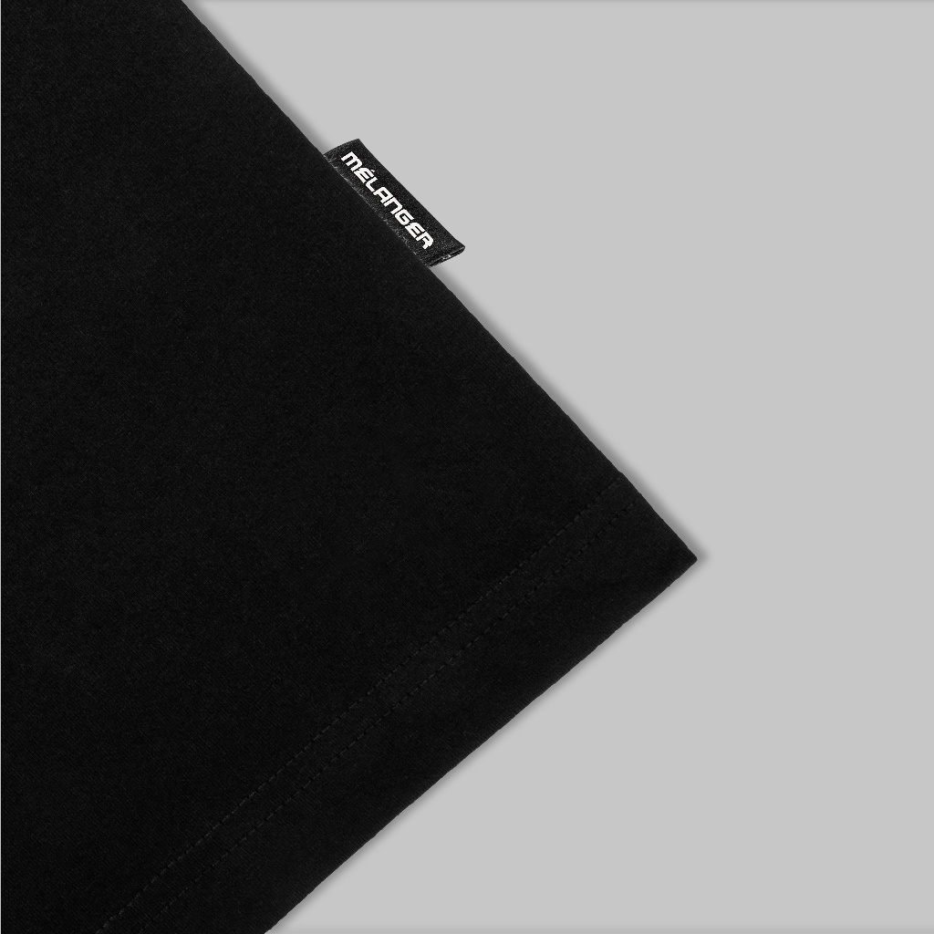 Áo thun tay lỡ Nam,Nữ Mélanger Hết Tiền oversize cotton, cổ bo tròn 240gsm thoáng mát