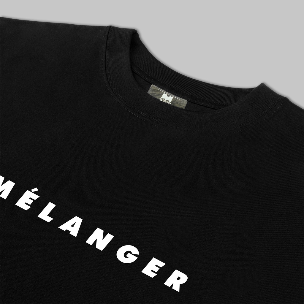 Áo thun tay lỡ Nam,Nữ Mélanger Money Maker oversize cotton, cổ bo tròn 240gsm thoáng mát