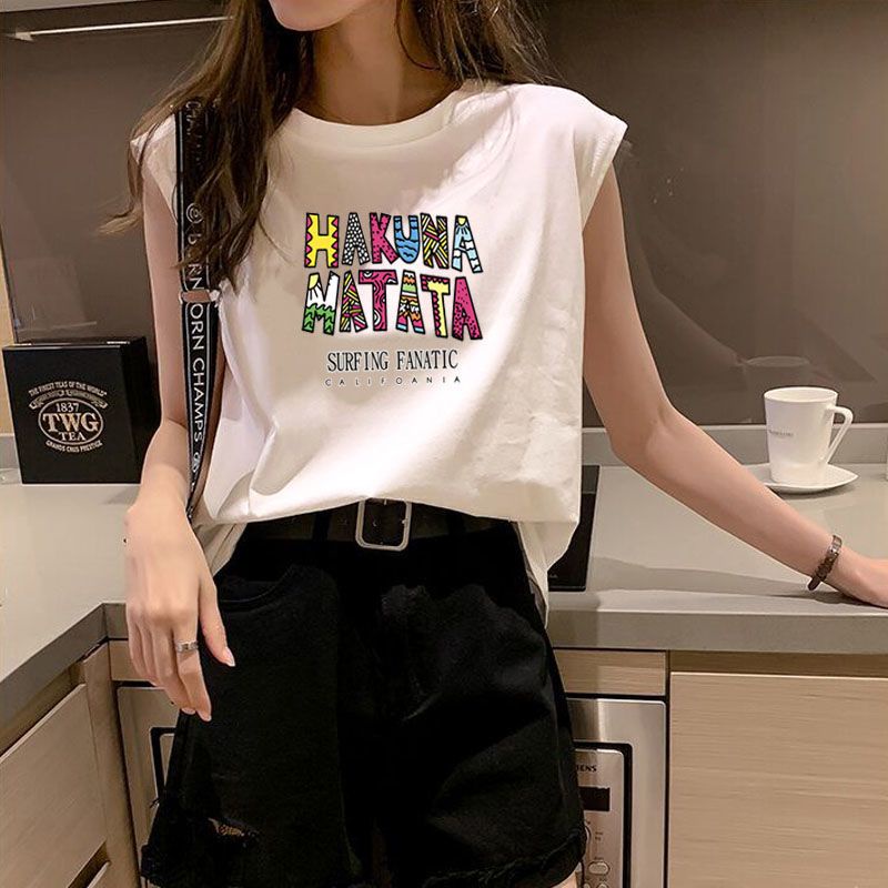 Jiashucheng Áo Thun Thể Thao Không Tay Thời Trang Bán Chạy Cho Nữ