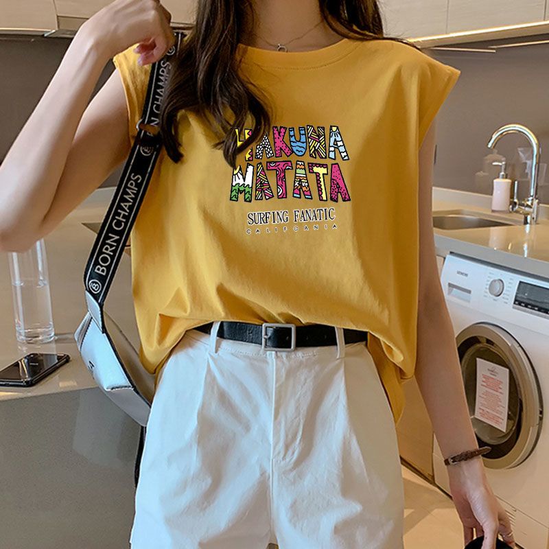 Jiashucheng Áo Thun Thể Thao Không Tay Thời Trang Bán Chạy Cho Nữ