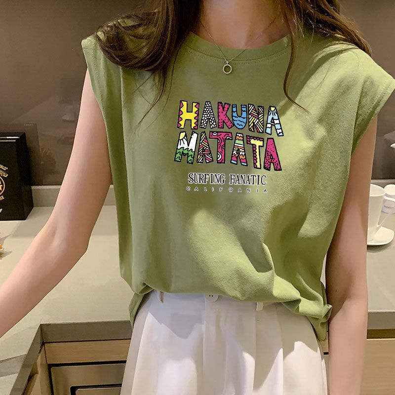 Jiashucheng Áo Thun Thể Thao Không Tay Thời Trang Bán Chạy Cho Nữ