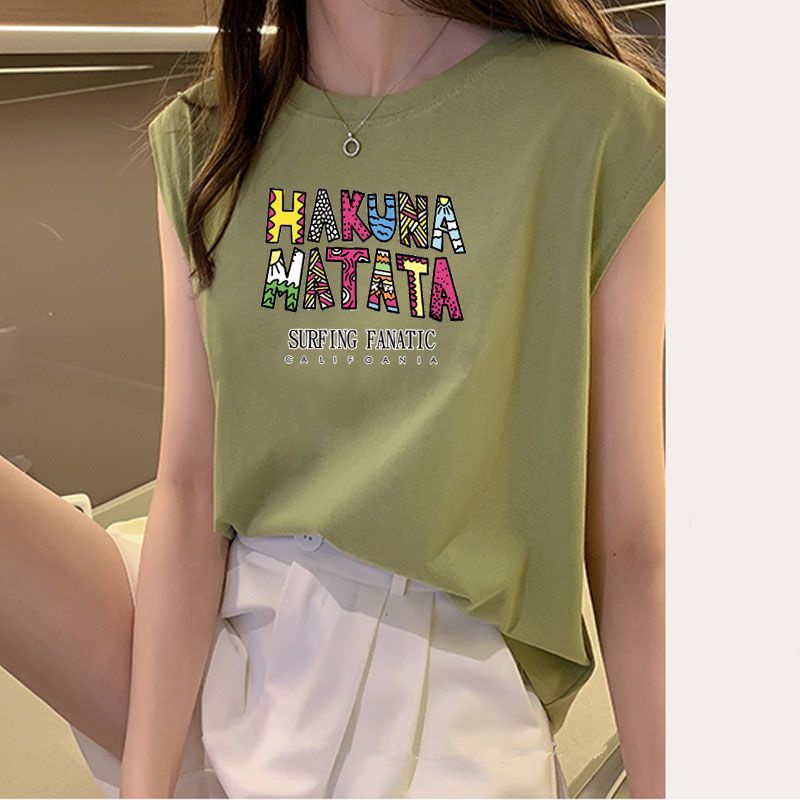 Jiashucheng Áo Thun Thể Thao Không Tay Thời Trang Bán Chạy Cho Nữ