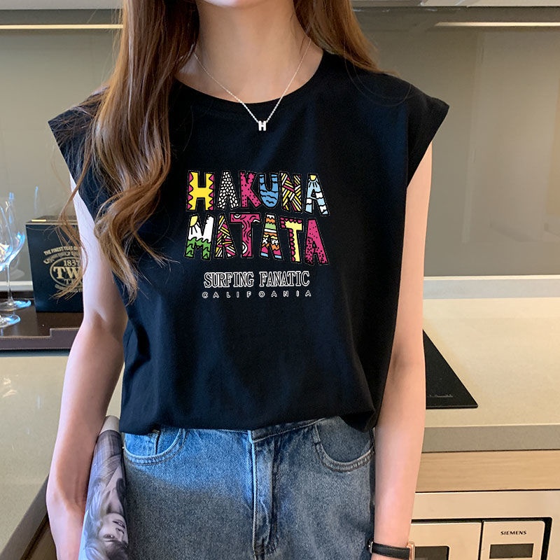 Jiashucheng Áo Thun Thể Thao Không Tay Thời Trang Bán Chạy Cho Nữ