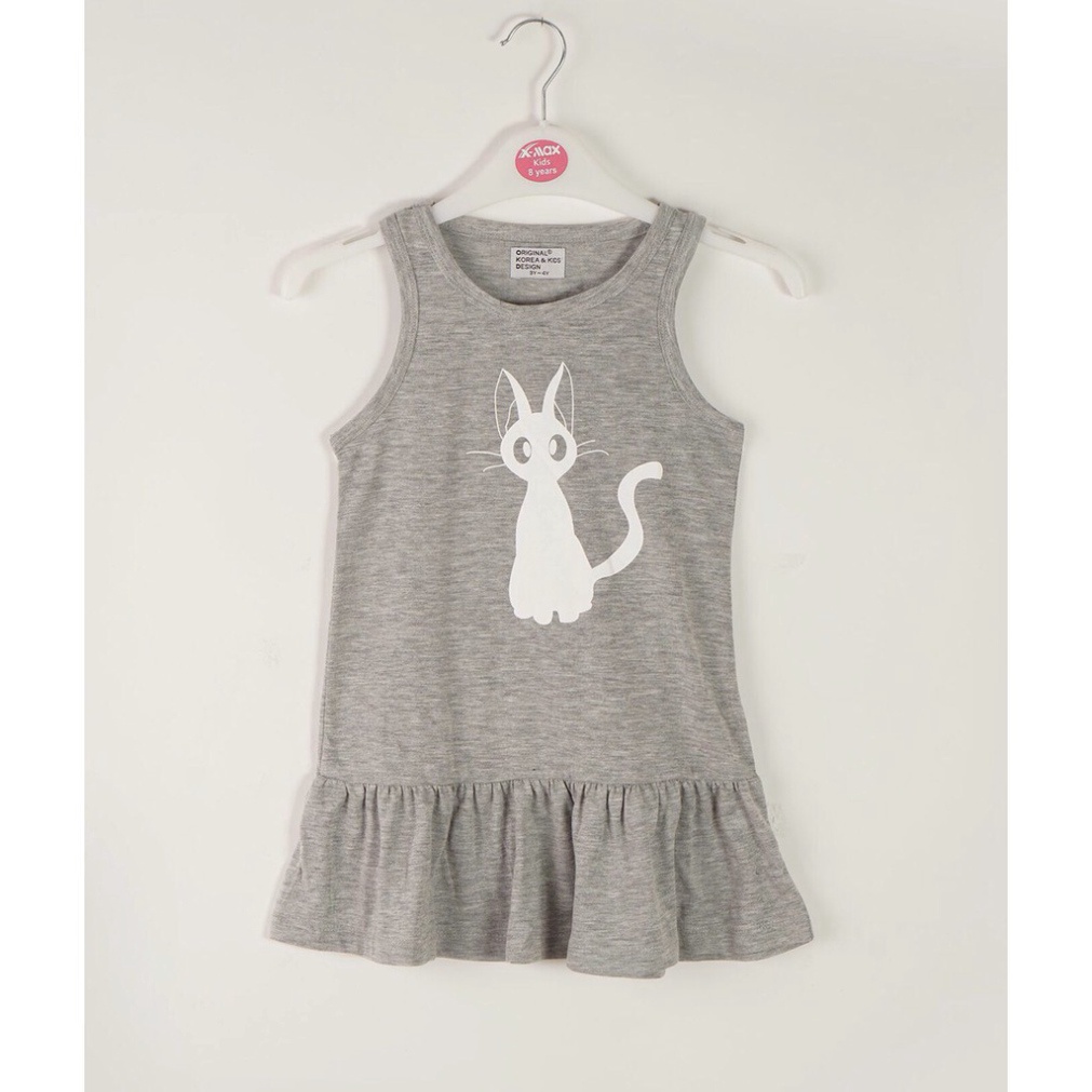 Váy Bé Gái hãng Original Korea & kids xuất Hàn chất thun 100% cotton mềm mát xinh xắn XanhHouse