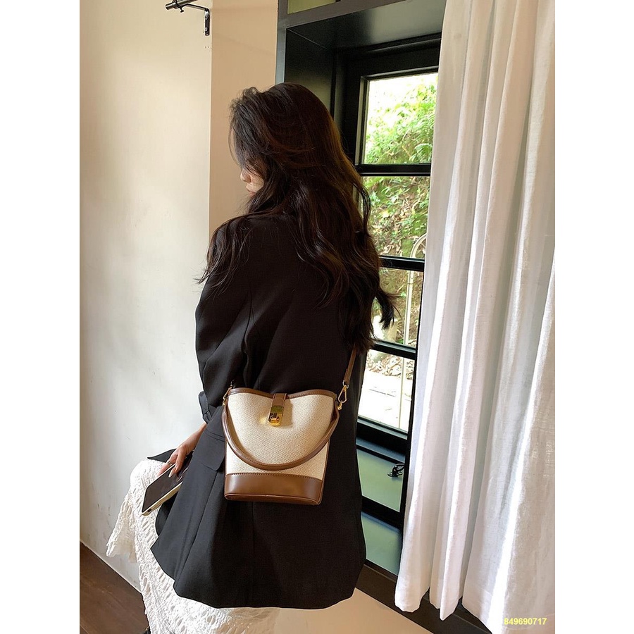 Túi nhỏ nữ thời trang mới Túi Messenger túi xô nữ