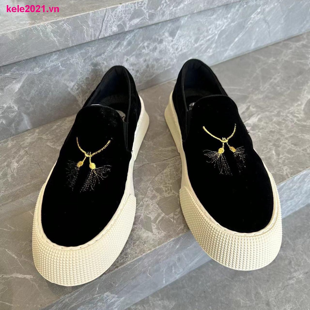 Máy Phát Hiện Chuyển Phát Nhanh 24 Giờ Trong Vòng 24 Giờ #fashion Giày Lười Bằng Da Thêu Trang Trí Phong Cách Năng Động Trẻ Trung Dành Cho Nam