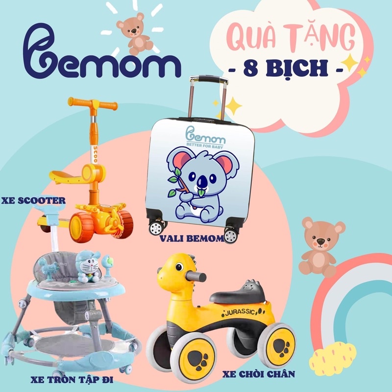 Tã Bỉm BEMOM Nội Địa Hàn đủ size S56/M48/M44/L42/XL40/XXL38/XXXL36