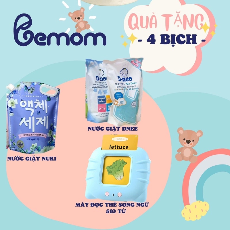 Tã Bỉm BEMOM Nội Địa Hàn đủ size S56/M48/M44/L42/XL40/XXL38/XXXL36