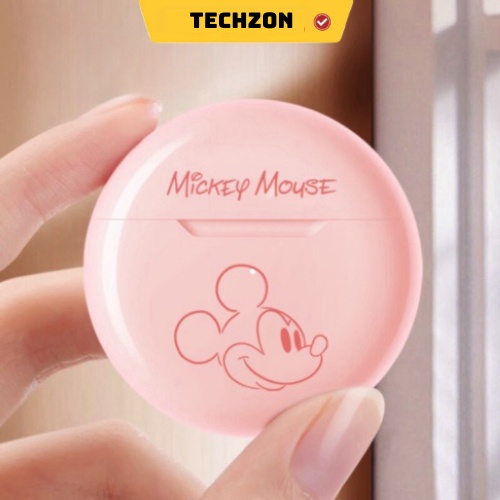 Tai Nghe Nhét Tai Không Dây LENOVO L6 Disney Dáng Tròn Bluetooth 5.2 Âm Thanh Hifi Tích Hợp Micro