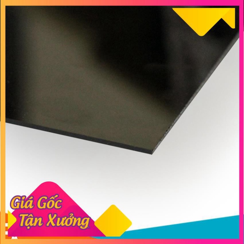 Mica  Đen A3 Đài Loan 2mm, 3mm Uốn nhiệt không cháy khét