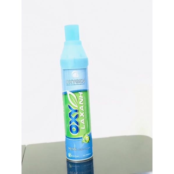 Bình Oxy mini - Lá Xanh, HÀNG CÓ TEM KIỂM ĐỊNH, 99.9% Oxi tinh khiết TBYT