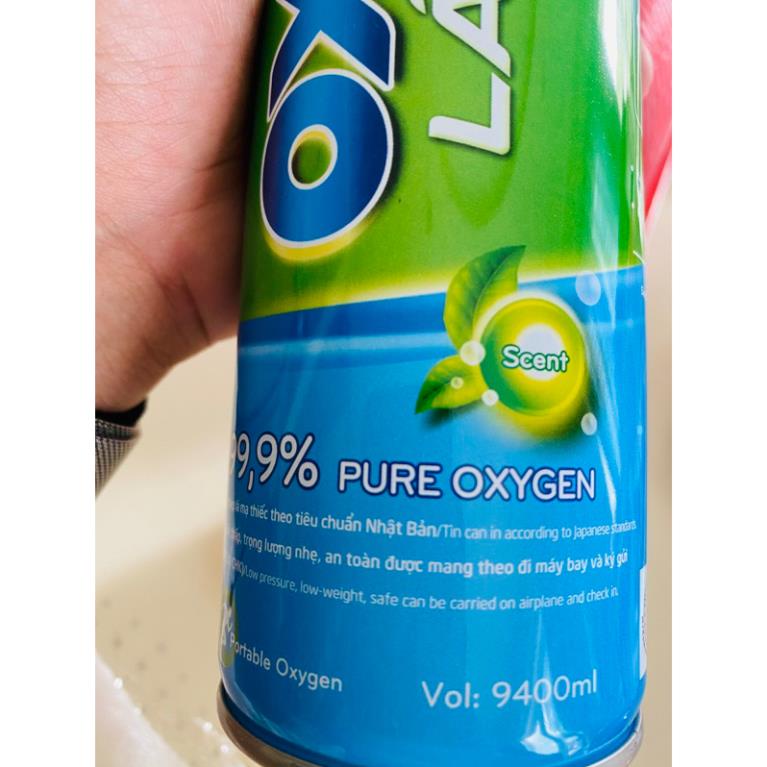 Bình Oxy mini - Lá Xanh, HÀNG CÓ TEM KIỂM ĐỊNH, 99.9% Oxi tinh khiết TBYT