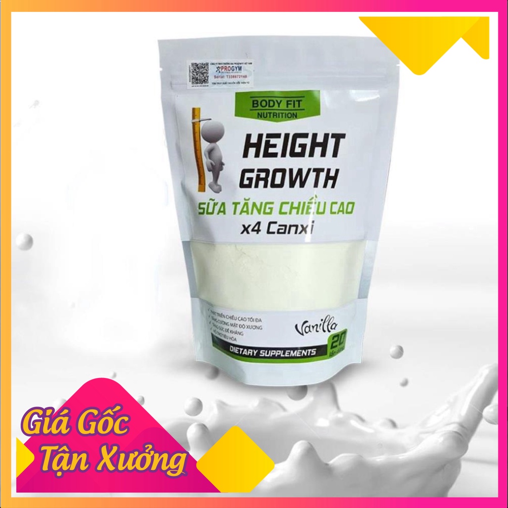 Sữa Tăng Chiều Cao X4 Canxi Height Growth 500g