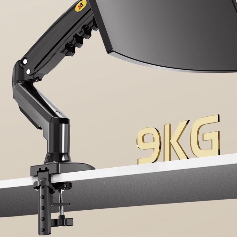 ARM màn hình máy tính gắn bàn NB F80 17-30 inch, giá treo màn hình LCD nâng hạ dễ dàng H80B, M051 Cao Cấp Có Bảo Hành