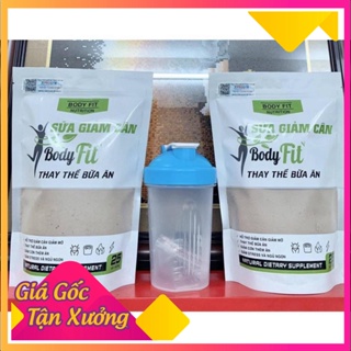 Combo 2 túi Sữa Giảm Cân BodyFit + Tặng bình lắc - Thay thế bữa ăn 1kg